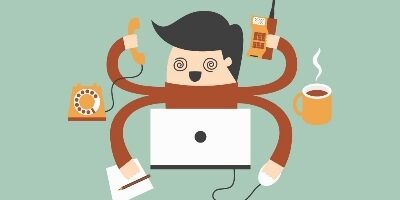 A very busy person